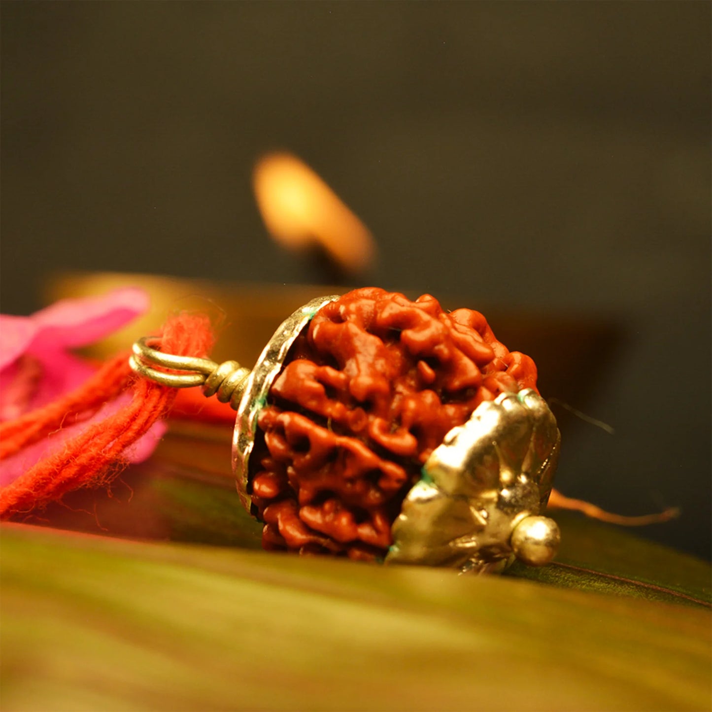 7 MUKHI NEPALI RUDRAKSHA WITH SILVER CAP